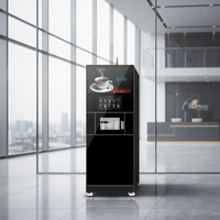 Machine à café automatique professionnelle MACAS en acier inoxydable, robotisée, 9 bars de pression, température précise