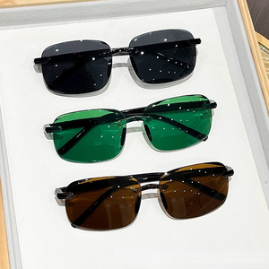 Gafas de Sol Modernas Sin Marco 2025 para Hombre y Mujer, Gafas de Sol de PC con Espejo, Protección UV, Hechas en China - Product Image 5