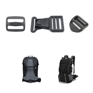 หัวเข็มขัดพลาสติกแบบเลื่อนปรับได้ 40 มม. สำหรับกระเป๋า ทนทาน - Product Image 4