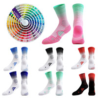 Chaussettes de basketball personnalisées avec logo, certifiées par l'usine, faible MOQ, vente en gros OEM, chaussettes de basketball professionnelles d'élite pour hommes