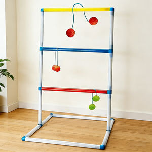 <span class=keywords><strong>Jeu</strong></span> de lancer de balles de <span class=keywords><strong>golf</strong></span> en plastique avec échelle, jouet interactif familial pour l'extérieur, la cour et la plage - Product Image 3