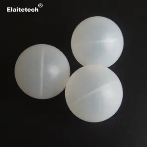 10 мм, 20 мм, 45 мм, 55 мм полипропиленовый ПВХ PE белый пластиковый полый твердый плавающий шар/плавающий шар