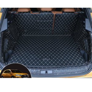 Tapis de coffre en cuir pour Citroën <span class=keywords><strong>DS7</strong></span> 2018 2019 <span class=keywords><strong>2020</strong></span>, accessoires intérieurs pour coffre arrière - Product Image 1