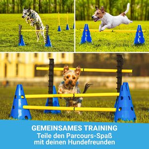 Set de Agilidad para Perros - Obstáculos de Salto, Conos de Entrenamiento, Productos de Entrenamiento para Mascotas, Equipos de Agilidad para Perros - Product Image 4