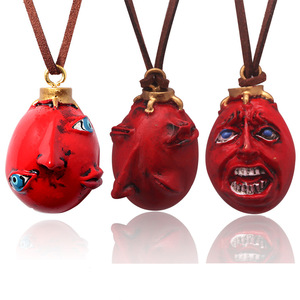 Collana con Ciondolo in Resina a Forma di Cartone Animato, Gioielli <span class=keywords><strong>Cosplay</strong></span> di Tendenza con Catena a Corda, Accessorio Anniversario a Forma di Animale - Product Image 1
