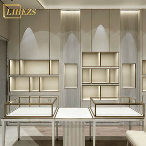 Mostrador y Vitrina LED para Exhibición de Joyería |   Tienda de Diseño de Interiores 3D, Decoración Personalizada Integral, Diseño de Interiores - Product Image 6