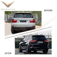 Kit carrosserie pour X5 E70 2006-2013, mise à niveau vers le style G05 X5M F95 Pre-LCI, pare-chocs avant et arrière, calandre, kit de conversion facelift