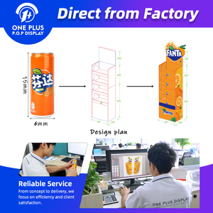 Discount <strong>Paper</strong> <strong>Display</strong> Shelf Easy Assembly POP Floor <strong>Display</strong> Stand for Electronics <strong>Products</strong> <strong>Display</strong> - Product Image 3