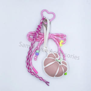 جلد صناعي ملون محشو على شكل كرواسون شكل شريط نايلون شكل خبز دانتيل - Product Image 6