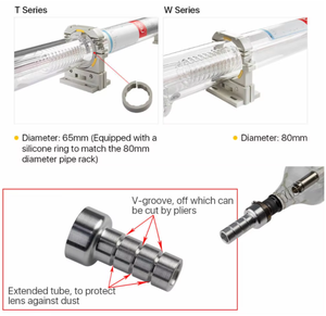 Прямые поставки от китайского производителя: лазерная трубка CO2 с термообработкой и технической поддержкой - Product Image 5