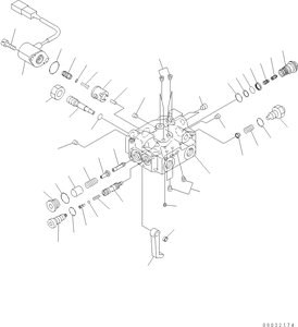 Pompe hydraulique principale WA380-6 WA420-6 WA470-6 WA450-6 WA480-6 708-1S-00940 708-1S-11310 Pompe de ventilateur pour roue - Product Image 1
