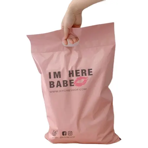 कूरियर बैग संभाल पाली मेलर बैग कस्टम परिवहन पैकेजिंग बैग