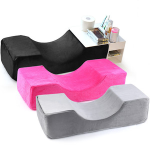 Almohada de Espuma Viscoelástica para Extensión de Pestañas, Soporte para el Cuello, Almohada Suave y Portátil para Salón de Pestañas - Product Image 1
