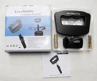 Balance électronique Portable numérique 50kg 10g, pour bagages, système de pesage intelligent suspendu avec rétro-éclairage