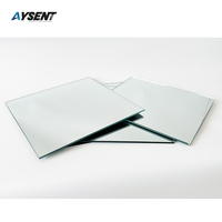 Modern Wall Silver Mirror 3mm-6mm Aluminum Float Glass Plate Decorative Total Reflection 4mm-5mm Coated Silver Mirror