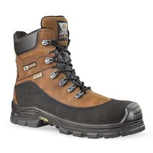 JALLATTE - 00JJE23-41 <b>Brown</b>/black <b>laced</b> safety <b>boot</b> JALACER SAS b S3 CI HI WR HRO SRC - EAN 3597810263291 SAFETY <b>BOOTS</b> - Product Image 1
