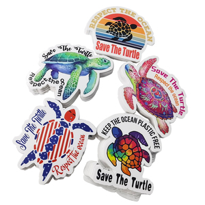 Stampa personalizzata che produce etichette adesive con Logo lucido Design UV impermeabile in vinile PVC imballaggio fustellato etichetta adesiva - Product Image 6