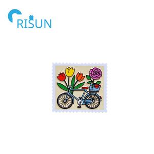 <span class=keywords><strong>Timbres</strong></span> de collection Souvenir de voyage en métal série broche aimant timbre-poste épinglette broche timbre postal personnalisé insigne épingle en émail - Product Image 6