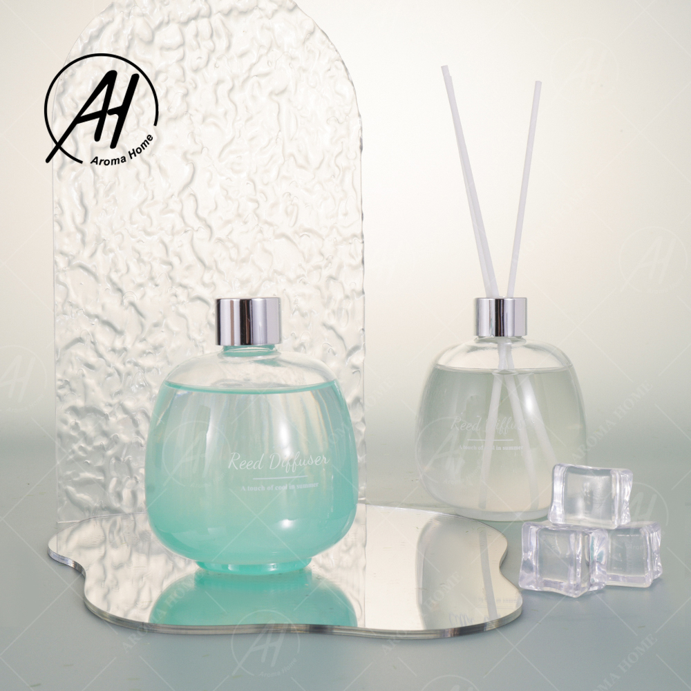 بارد الصيف فقاعة الزجاج زجاجة الشظية غطاء الألياف عصا ريد الناشر مجموعات الزيت العطري 7