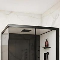 Ensemble de cabine de douche et de douche sur mesure avec accessoires, salle de douche préfabriquée
