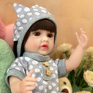 R & B envío <span class=keywords><strong>Miniland</strong></span> venta viene muñecas Reborn <span class=keywords><strong>muñeca</strong></span> bebida juguete Real Niñas Ropa gratis completo Mini Recien Reborn muñecas - Product Image 1