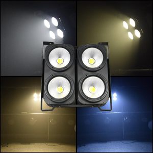 Venta al por mayor 4*100W COB Blinder Light 4 ojos blanco cálido y blanco frío COB Par Light DMX512 para escenario <span class=keywords><strong>teatro</strong></span> concierto audiencia luces - Product Image 1