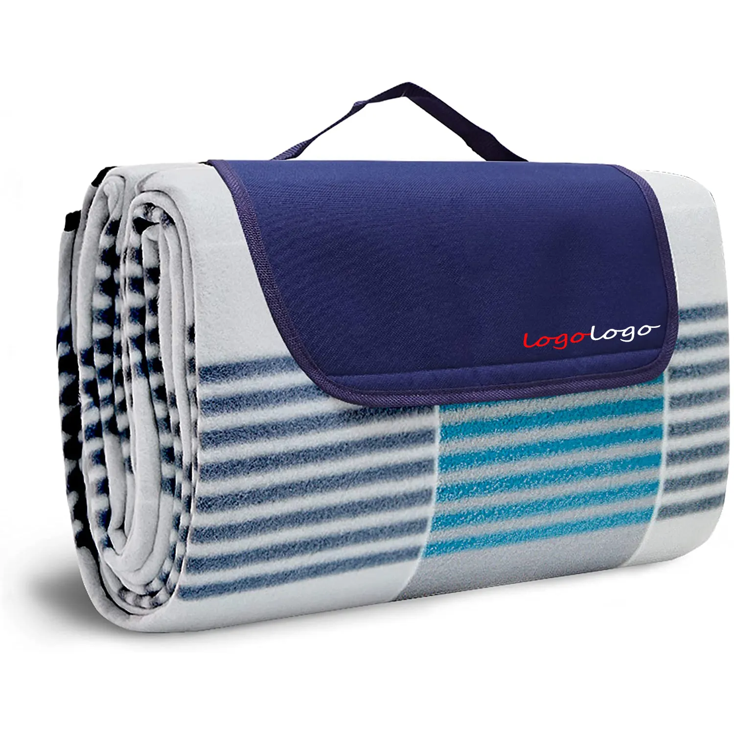 Cobertor De Piquenique De Impressão Personalizada Cobertor De Acampamento À Prova D' Água Ao Ar Livre Dobre Com Sacola Piquenique Esteiras
