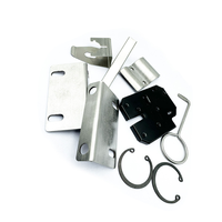 Supports, clips et composants formés en tôle d'acier inoxydable, conçus sur mesure pour la robotique industrielle