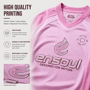 Maglia da Baseball Personalizzata OEM/ODM per Uomo, Traspirante, Taglie Grandi, con Stampa a Trasferimento Termico, 100% Poliestere, Colori e Loghi Personalizzabili - Product Image 4