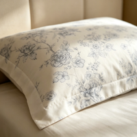 Lot de literie en gros, draps de lit en tissu floral en stock, literie en surplus en vrac à prix compétitif