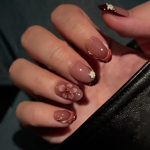 Nuevo Diseño de Uñas Postizas 3D con Diseño Artístico en Acrílico ABS, Uñas Artificiales Personalizadas para Mujer - Product Image 6