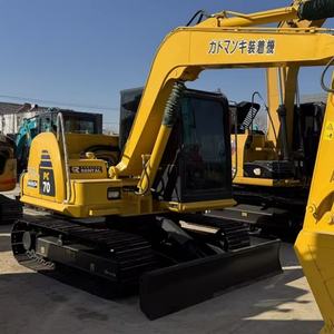 Mini-excavatrice d'occasion en bon état Komatsu PC70 7 tonnes, pelle hydraulique compacte sur chenilles à vendre en promotion à prix avantageux - Product Image 1