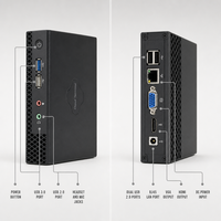 Sharerdp Intel Celeron N4000 Bulut Terminali Çift Ekran VGA RJ45 LAN Kompakt Mini PC Ofis Toptan Satış İçin Masaüstü Bilgisayar