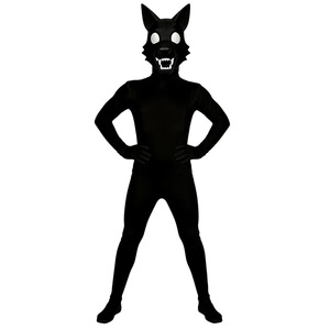 Disfraz de Lobo Negro de la Selva de las 99 Noches, Traje de Cosplay para Adultos y Niños, Disfraz de Animal para Halloween, Juego de Rol de Anime, Verano 2026 - Product Image 2