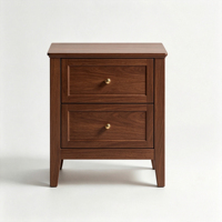 Table de chevet moderne pour petite chambre, éco-responsable, multi-usages, avec tiroirs de rangement, disponible en 3 couleurs