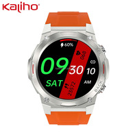 Montre connectée DM51 avec écran tactile de 1,43 pouce, résistante à l'eau, avec carte SIM, bracelet, notification d'état émotionnel et SMS pour femme