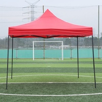 Tente pliante portable avec logo personnalisé, imperméable, structure en acier, tissu Oxford, pour publicité, événements, salons professionnels, auvent, gazebo