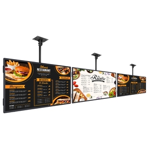Pantalla Digital de Señalización para Interiores de 50 Pulgadas HD, Montada en la Pared, para Cafeterías, Menús Colgantes, Pantallas de Visualización para Restaurantes, Precio de Fábrica - Product Image 4