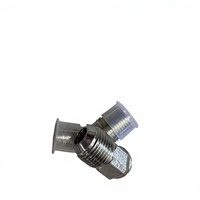 Raccord hydraulique droit en acier au carbone et acier inoxydable haute durabilité, adaptateur de tuyau haute pression