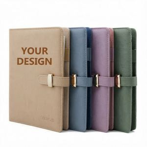2026 Mainstream Multi-Size <b>Refillable</b> Personalized PU <b>Leather</b> <b>Notebook</b> with Loose-leaf Binder for Holiday & Commemorative Gifts - Product Image 1
