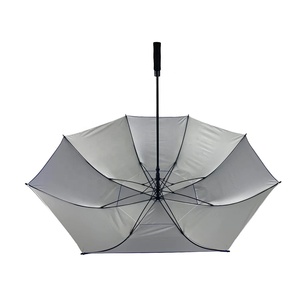 34-Inch Blue and White Air Vented Golf <strong>Umbrella</strong> Extra <strong>Large</strong> Double Layers <strong>Windproof</strong> for Sun Rain Many Colors to Choose From - Product Image 4