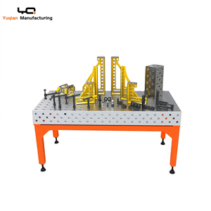 Tavolo da Saldatura 3D Multi-Foro per Posizionamento di Attrezzature e Dime in Ghisa, Stazioni di Saldatura - Product Image 2