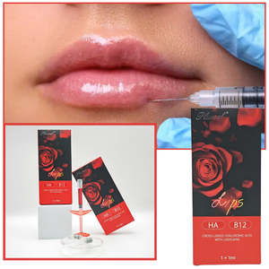 Produit OEM d'usine : Remplisseur pour lèvres rouges 1ml – Crée des lèvres pulpeuses, améliore l'éclat des lèvres – <span class=keywords><strong>Injection</strong></span> de remplissage à l'<span class=keywords><strong>acide</strong></span> <span class=keywords><strong>hyaluronique</strong></span> - Product Image 3