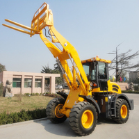 2 Ton Front Wheel Loader Yuchai Mesin 60KW Kapasitas Bucket 1.0m