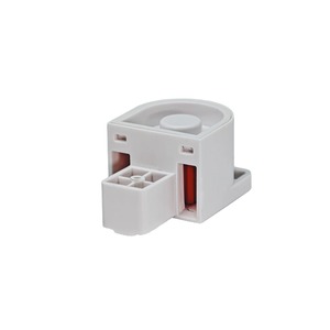 Boîtier de transmission Jialis pour rail de rideau électrique 82, embout auxiliaire mini en PVC blanc, câblage rigide, compatible avec tous les modèles - Product Image 1
