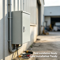 Boîte de connexion de mise à la terre équipotentielle en acier inoxydable 304 étanche IP55 LXD-0168 400x300x150mm 220V/380V 63A/630A
