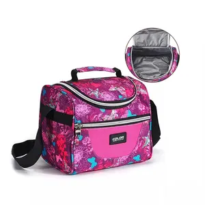 Bán Buôn Nhẹ Dễ Thương Hộp Ăn Trưa Trẻ Em Cooler Bag Cách Điện Túi Ăn Trưa Với In Ấn Đáng Yêu Cho Cô Gái