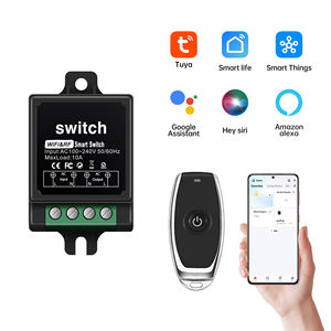 מתג שלט רחוק 110V מתג חכם WiFi 433MHz מתג שלט רחוק 10A מתג בית חכם גרפיטי ממסר תאורה חכמה - Product Image 1