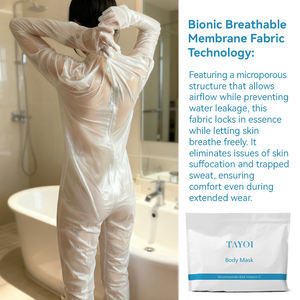 कारखाने अनुकूलित पहनने योग्य नाइनाइमाइड शरीर के मास्क विटामिन सी गहरी नमी को चमकदार पूर्ण शरीर मास्क - Product Image 3