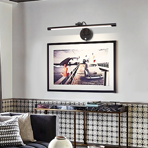 COMBO Modern Black Aluminum Wall Lamp LED <b>Bathroom</b> Vanity <b>Light</b> 3500K Warm White Wall Mounted <b>Mirror</b> <b>Light</b> Fixture - Product Image 6